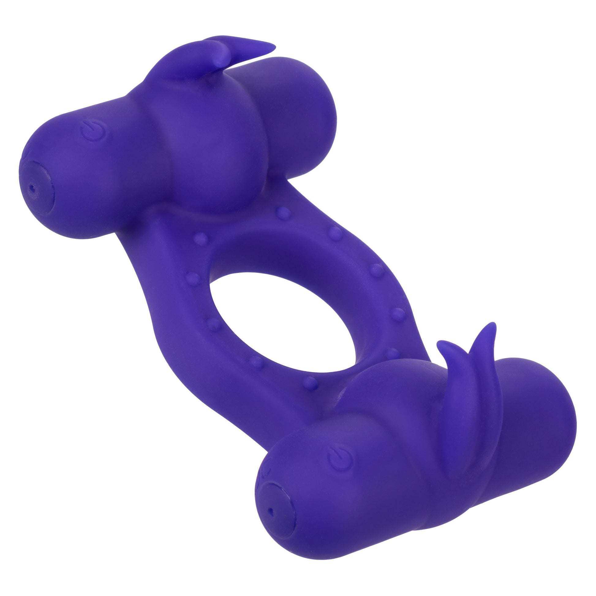 Silicone Rechargeable Triple Orgasm Enhancer -  Purple SE1843503