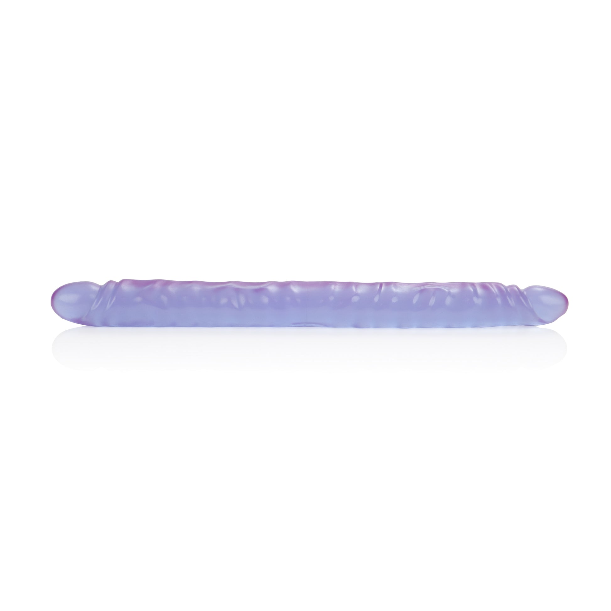 Slim Jim Duo 17 Inches Veined Super Slim Dong - Purple SE0280902