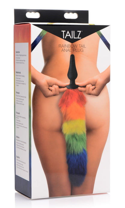 Rainbow Tail Anal Plug TZ-AF213